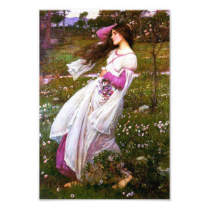 Foto Impresión de los Windflowers del Waterhouse