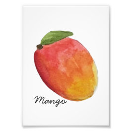 Foto Impresión de mango de color de agua