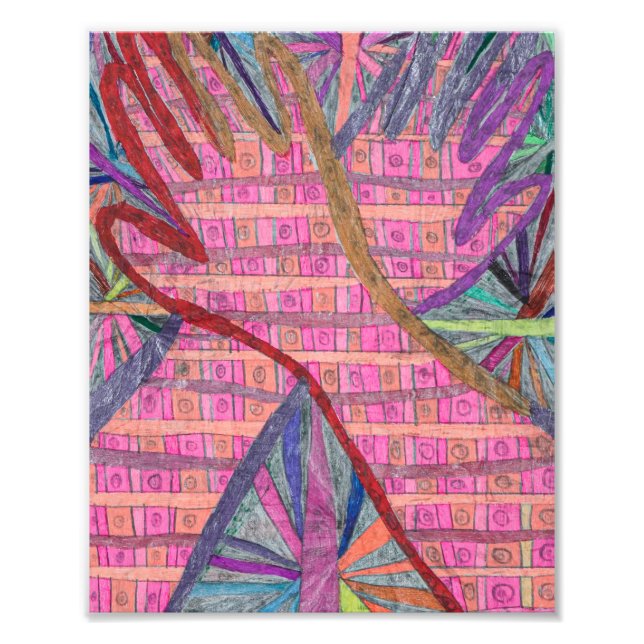 Foto Impresión de manos de fuegos artificiales (Frente)