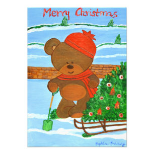 Foto Impresión de Navidades de Teddy