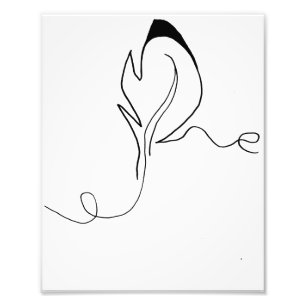 Foto Impresión de plumas de brisa