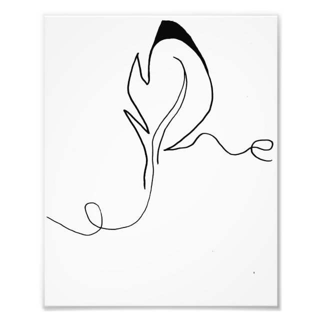 Foto Impresión de plumas de brisa (Frente)