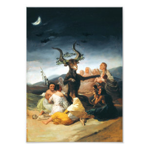 Foto Impresión de sabbat para brujas de Goya
