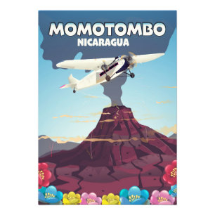 Foto Impresión de viaje al volcán Momotombo Nicaragua.