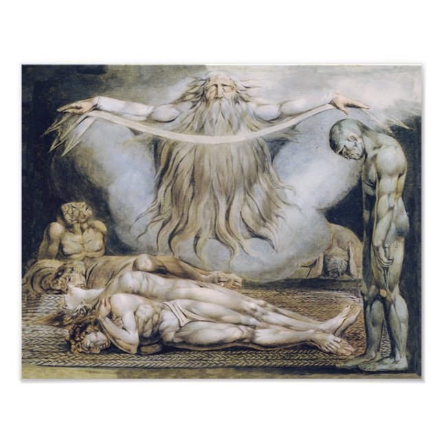 Foto Impresión de William Blake "La Casa de la Muerte" (Frente)