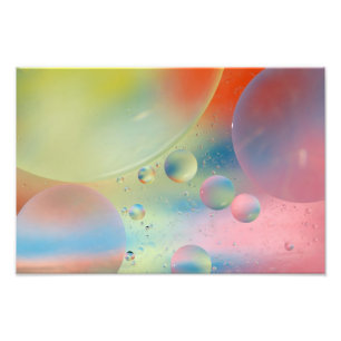 Foto Impresión del Bello Artes de las burbujas del