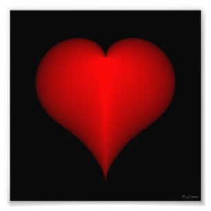 Foto Impresión del corazón