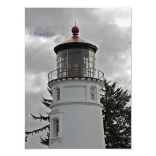 Foto Impresión del faro del río de Umpqua