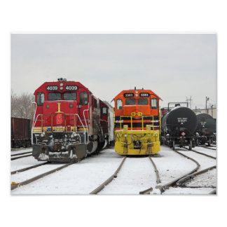 Foto Impresión del ferrocarril del sur de Indiana
