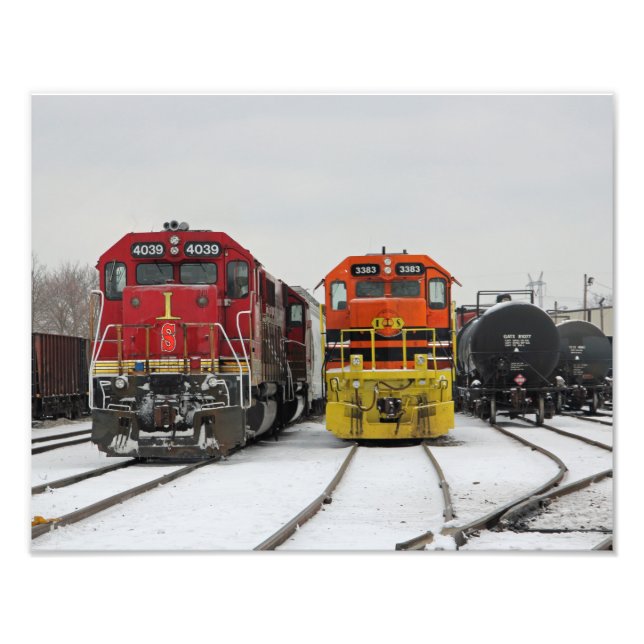Foto Impresión del ferrocarril del sur de Indiana (Frente)