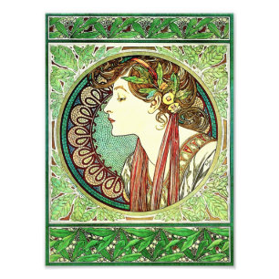 Foto Impresión del laurel de Alfonso Mucha