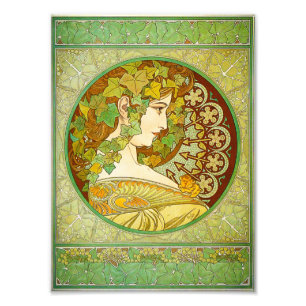 Foto Impresión del laurel de Alfonso Mucha