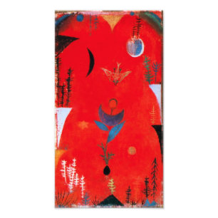 Foto Impresión del mito de la flor de Paul Klee
