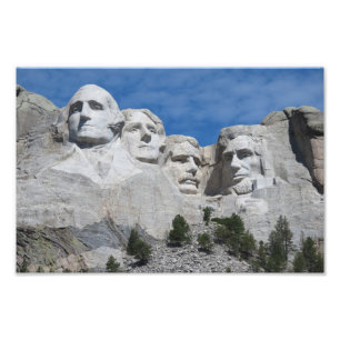 Foto Impresión del monte Rushmore