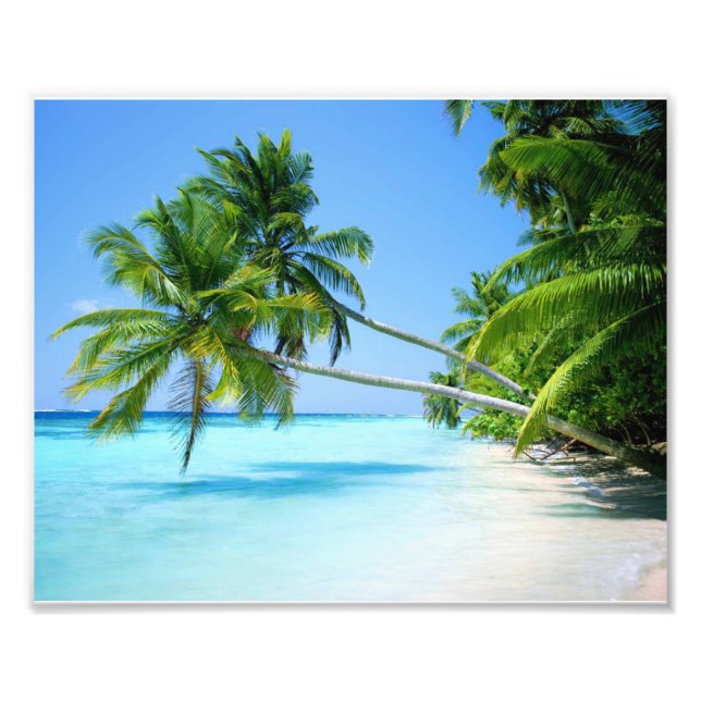 Foto Impresión fotográfica-Playa tropical (Frente)