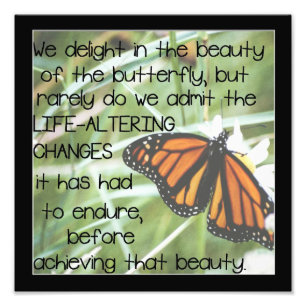 Foto Impresión inspiradora de mariposa