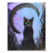 Impresión mágica negra