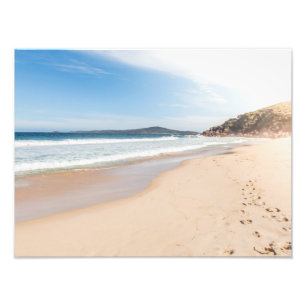 Foto Impresión pacífica de la escena de la playa