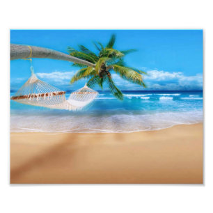 Foto Impresión Playa Tropical