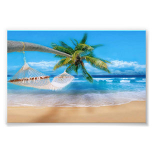 Foto Impresión Playa Tropical