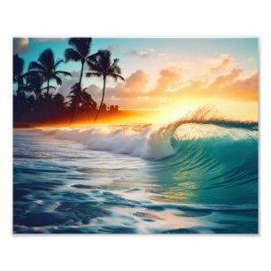 Foto Impresión Playa Tropical