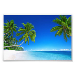 Foto Impresión Playa Tropical