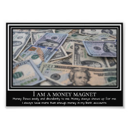 Foto Impresión positiva de imán de dinero