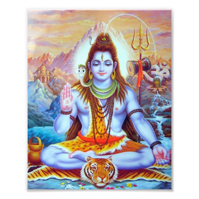Foto Impresión Shiva (8" x 10") - Versión 1 (Frente)