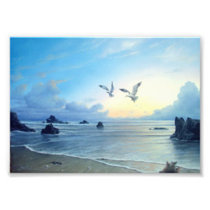 Foto Impresión temática de Morning Tides Beach