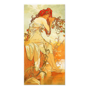 Foto Impresión veraniega Alphonse Mucha