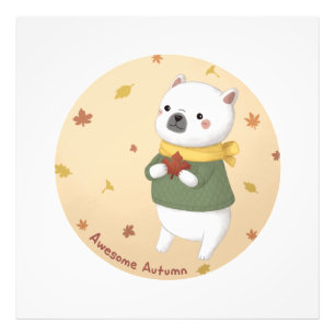 Foto Impresionante arte de Ilustracion de otoño