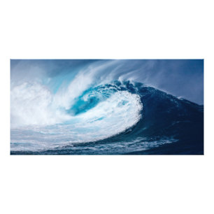 Foto Impresionante ola de surfing