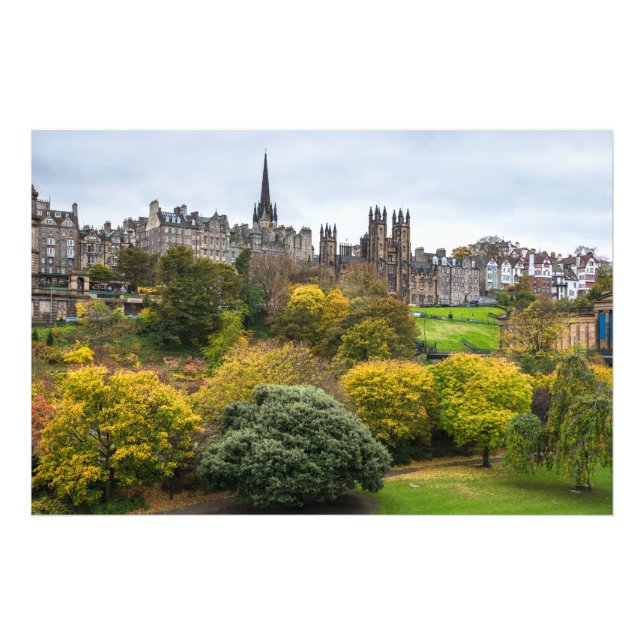 Foto Impresionante Poster de Edimburgo (Frente)