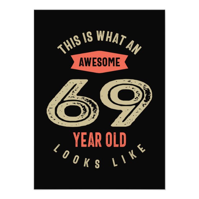 Foto Impresionante regalo de cumpleaños de 69 años Funn (Frente)