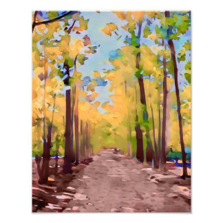 Foto Impresiones de otoño 1 poster