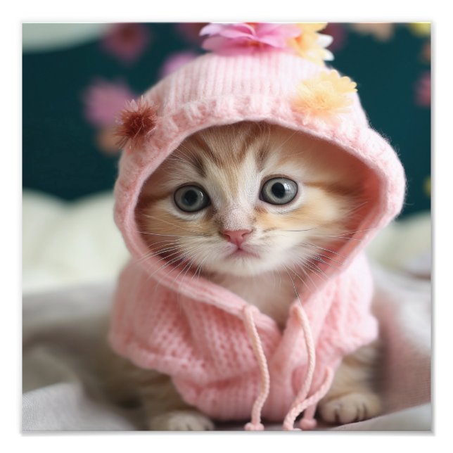 Foto Impresiones para la guardería de gatitos y la habi (Frente)