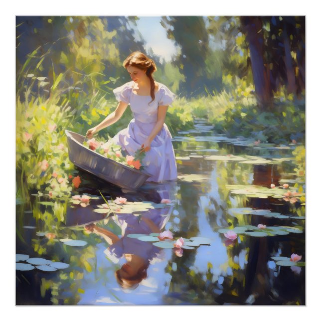 Foto Impresionismo chica (Frente)