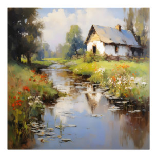 Foto Impresionismo en el paisaje rural