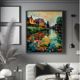 Foto Impresionismo en la ribera del río