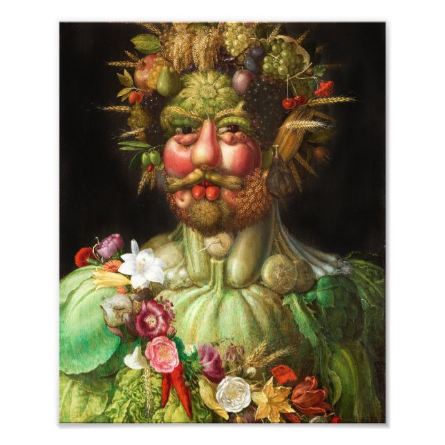 Foto Imprimir Arcimboldo Rudolf II (Frente)