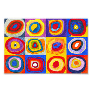 Foto Imprimir círculos candentes