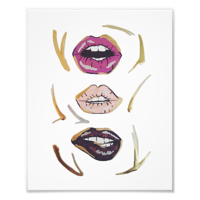 Foto Imprimir lápiz labial (Frente)