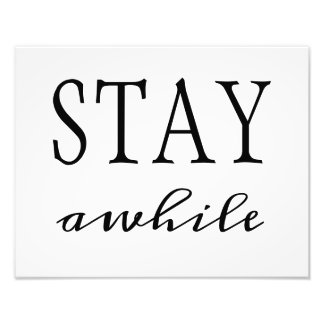 Foto Imprimir "Stay Atime"