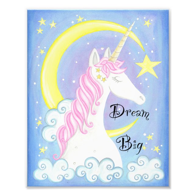 Foto Imprimir Sueña en Grande (Frente)