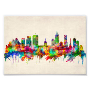 Foto Indianapolis Indiana Skyline