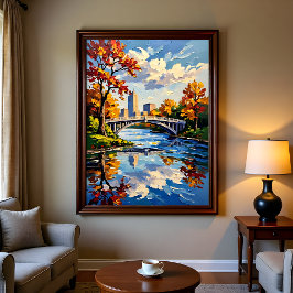 Foto Indianapolis White Bridge Over the White River