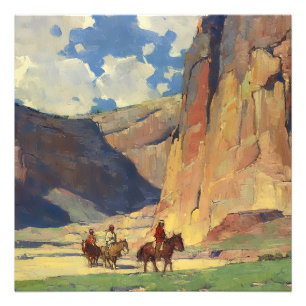 Foto “IndiansThrough Canyon de Chelly” de Edgar Payne