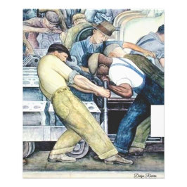 Foto Industria por Diego Rivera (1933)