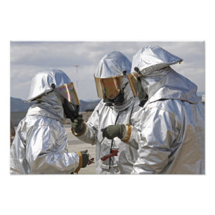 Foto Infantes de marina del bombero del rescate de los