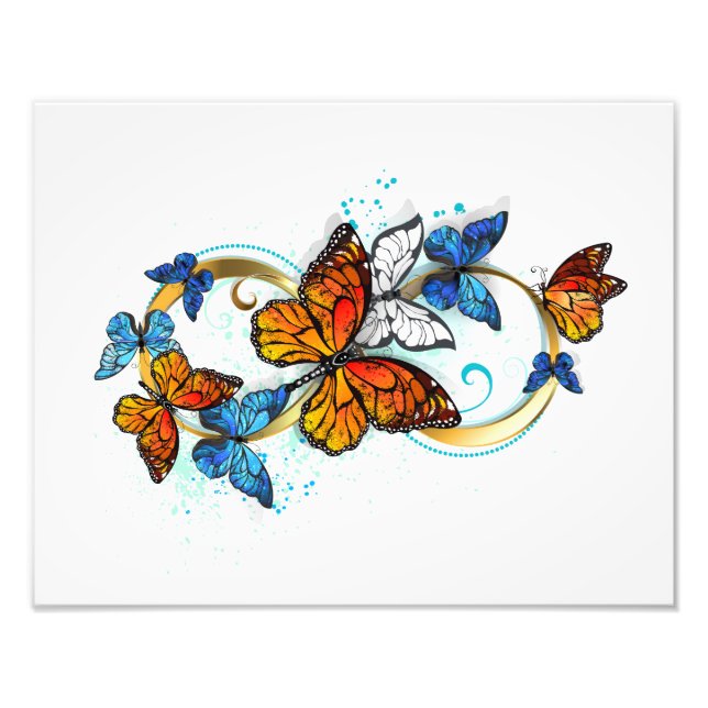 Foto Infinidad de Mariposas Monarca (Frente)